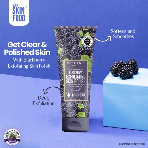 Brightening Blackberry Exfoliating Skin Polish