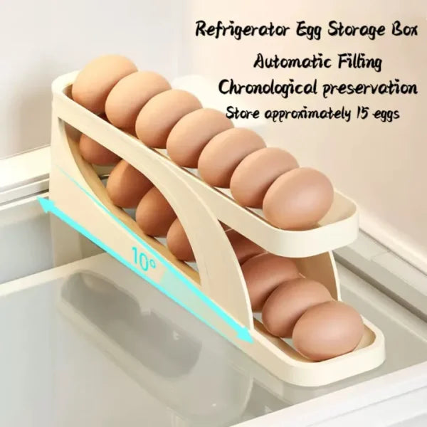 Automatic Scrolling Egg Rack