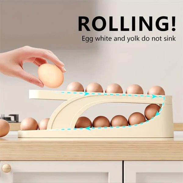 Automatic Scrolling Egg Rack