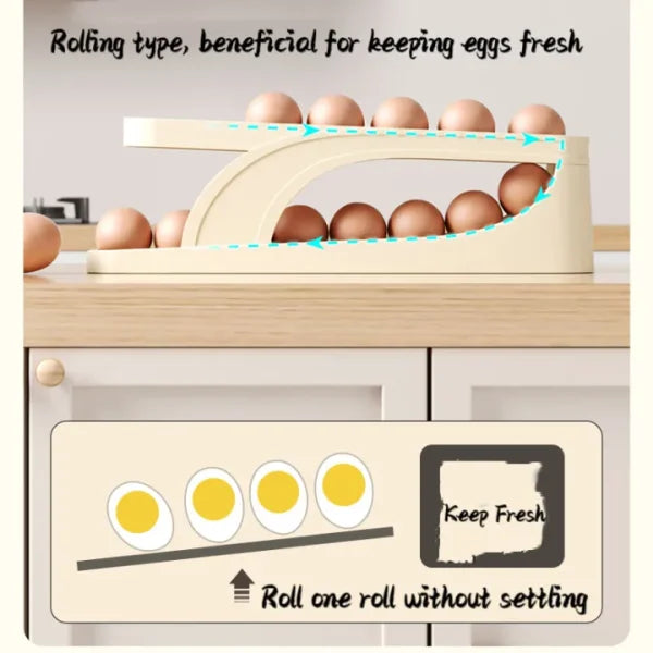 Automatic Scrolling Egg Rack