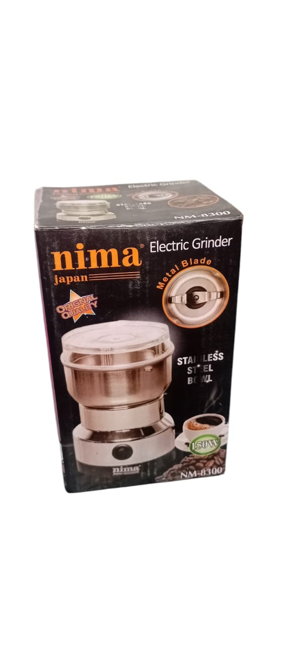 Nima Multi Purpose Electric Coffee Grinder Automatic Coffee Spice Bean Grinder Stainless Steel